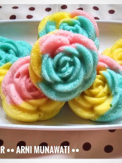 Foto resep Bolu Kukus Mawar