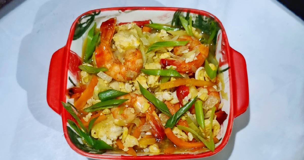 Resep Tumis Kol Telur Udang Oleh Dapur Sesma Cookpad