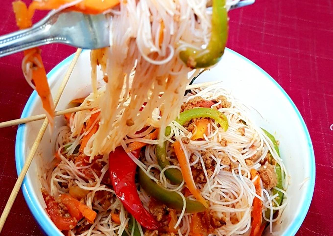 Stir fry Rice Vermicelli