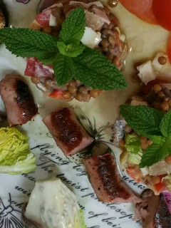 Una foto de Una receta de sobras de la nevera