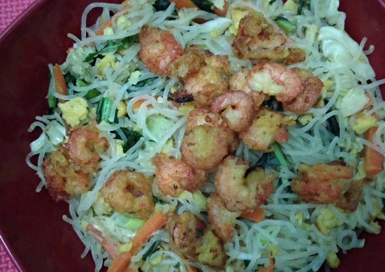 Bahan Menyiapkan Bihun Goreng Udang yang Bikin Ngiler