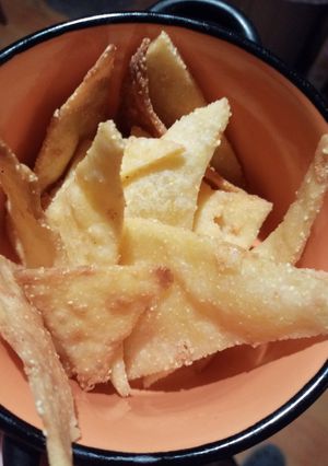 Una foto de Doritos caseros 🤯