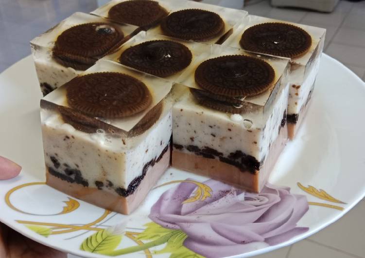 Resep Puding Milo Lapis Oreo Guru Resep Puding Milo Lapis Oreo Guru
