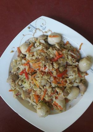 Foto resep Orak Arik Sayur Telur Puyuh Alla Sept