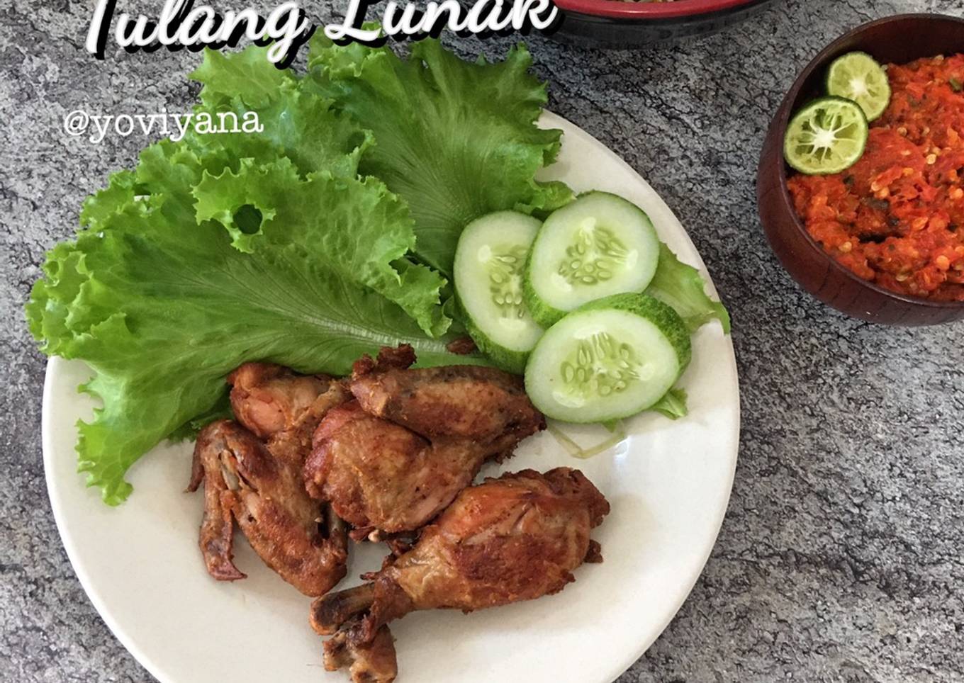 Ayam Goreng Tulang Lunak