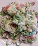 Ensalada surtida con Pollo (salpicón)