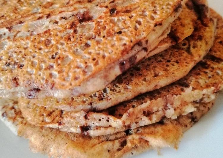 Pancakes de Chocolate y Nueces Healthy