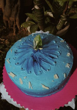 Una foto de Pastel azu-lado 🌊