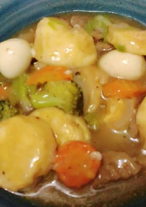 Foto resep Sapo tahu tofu ala ala...😊