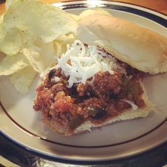 A picture of Pizza Sloppy Joes.