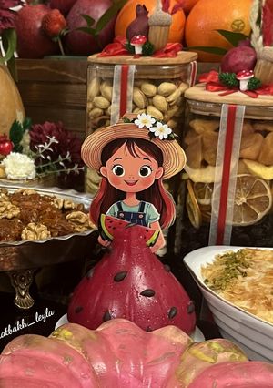 عکسی از دستور ژله یلدایی