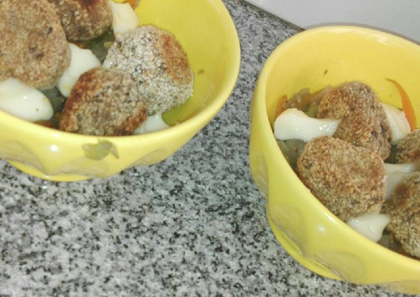 Alb贸ndigas de berenjena 馃崋