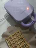 Waffel sayur kelor wortel alias bakwan sayur