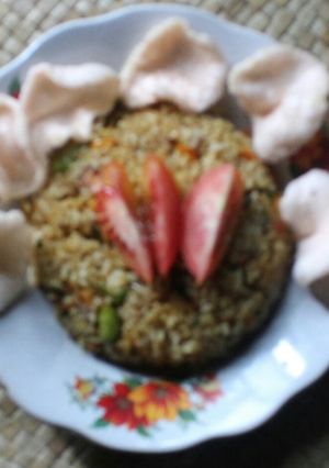 Foto resep Nasi goreng pete