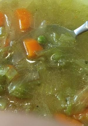 Una foto de Sopa cubana