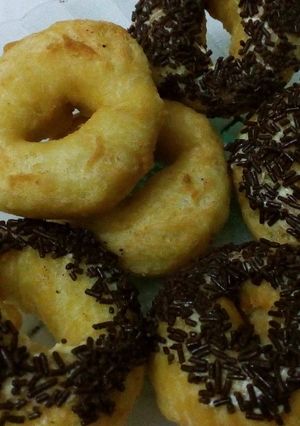 Foto resep ReCook; Donat Ubi Empuk Tanpa Telur