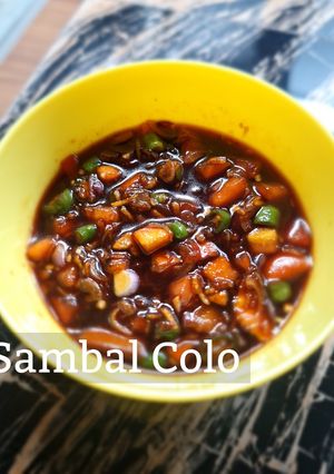 Foto resep 495. Sambal Colo