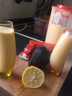 Una foto de Salad shakes de aguacate