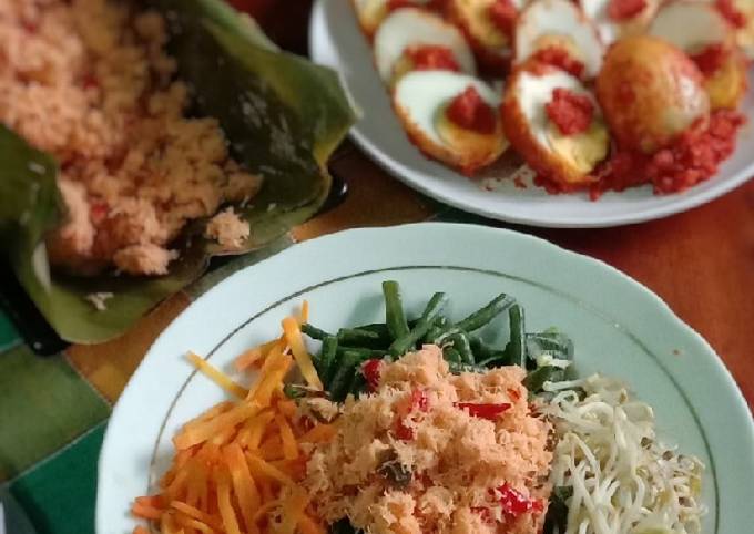 Standar Resep gampang buat 134. Urap Sayuran  enak