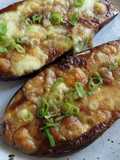 Miso & Mozzarella Baked Eggplant