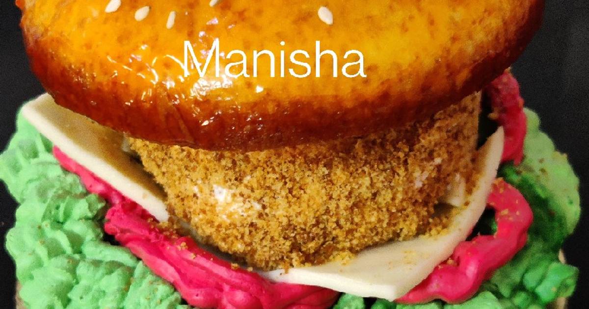 Semi fondant Vada pav theme cake - Jin's Creamy Kreations | Facebook