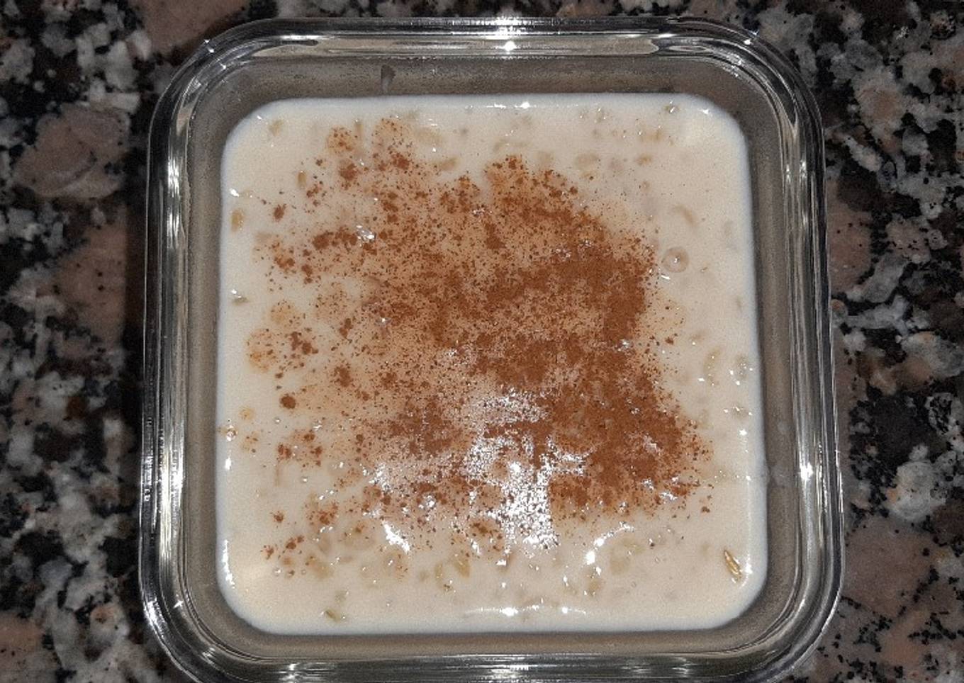 Arroz integral con leche