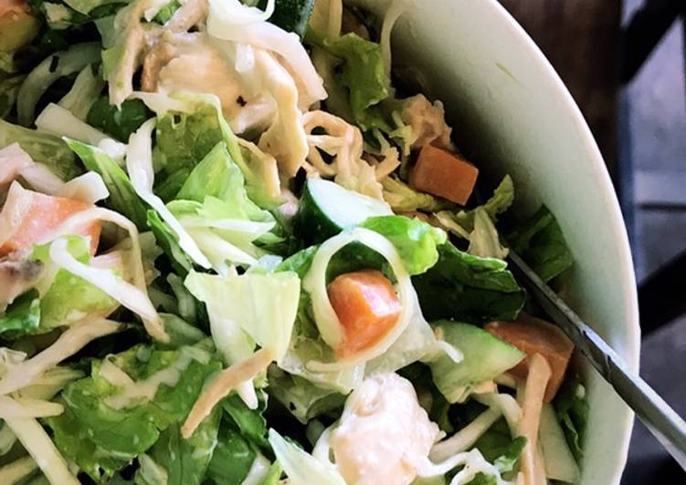 Recipe: Delicious Salad ức gà (eat clean)