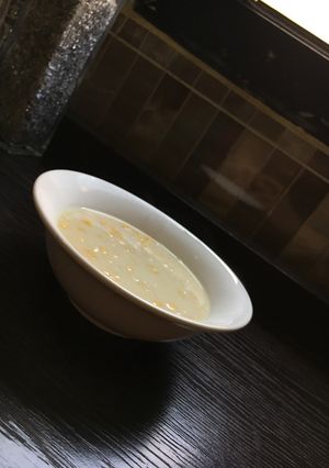 صورة لوصفة شوربة كريمة الدجاج بالذرة