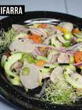 Butifarra en mix de chiles