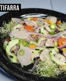 Butifarra en mix de chiles