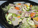 Butifarra en mix de chiles
