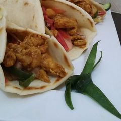 A picture of Chicken Wraps.