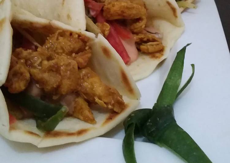 Easiest Way to Prepare Favorite Chicken Wraps