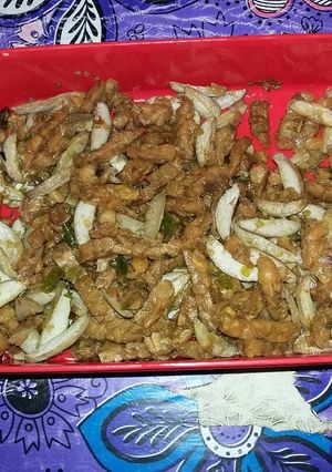 Foto resep Sambal goreng tempe + jengkol