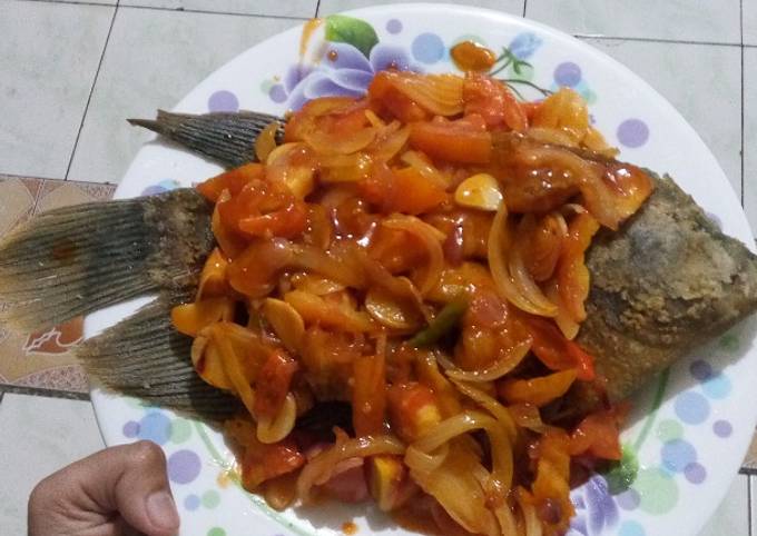 Resep Gurami Asam Manis Simpel Oleh Luthfiana Qonita Cookpad