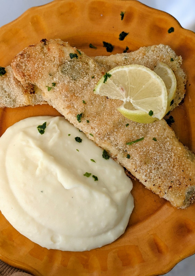 Una foto de Milanesas de pescado 🐟