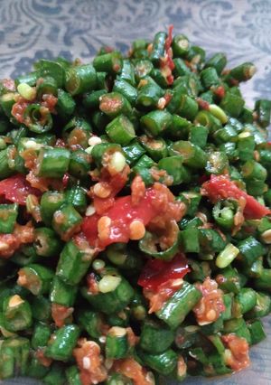 Foto resep Pencok Kacang Panjang