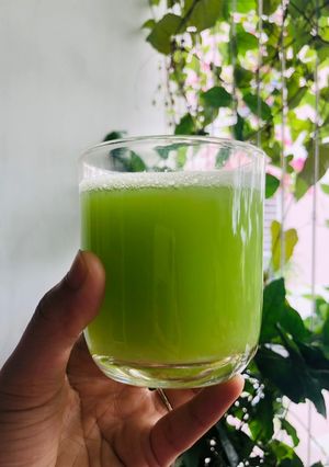 Hình của món Nước ép bí đao, lê.