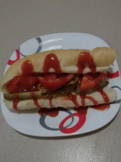 عکسی از دستور ساندویچ ماکارونی 😋