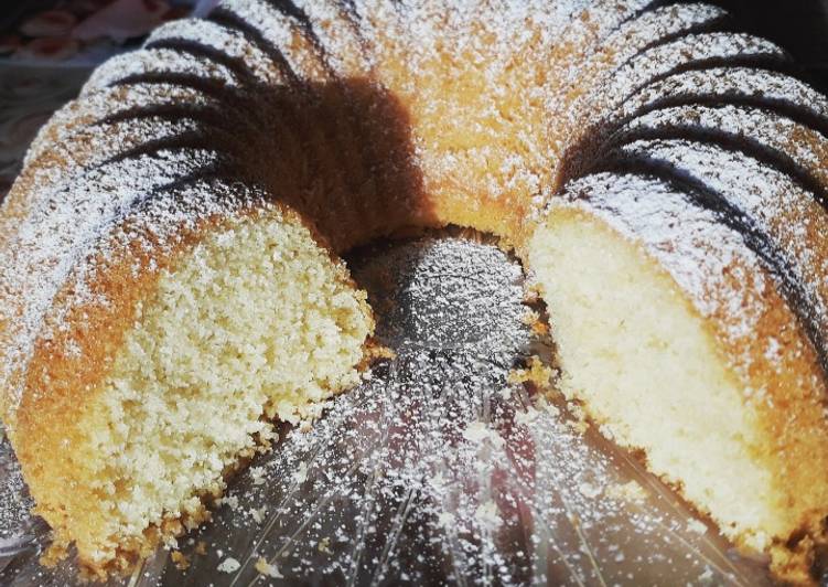 How to Prepare Super Quick Homemade Ciambella alla panna, soffice e leggera