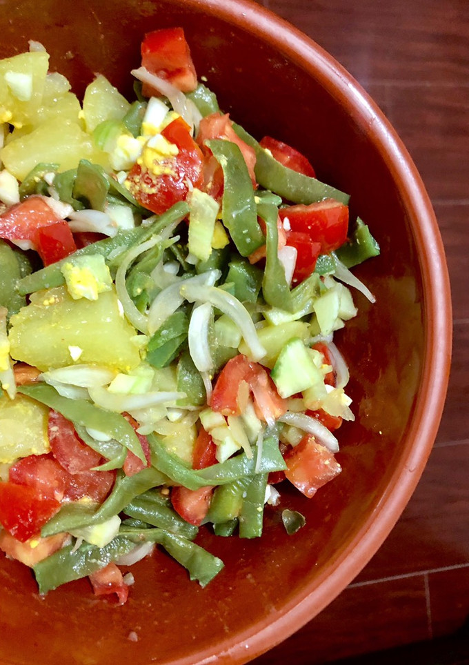 Una foto de 🌿Ensalada de verano vegetariana🌿