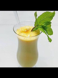 A picture of Mango lassi.