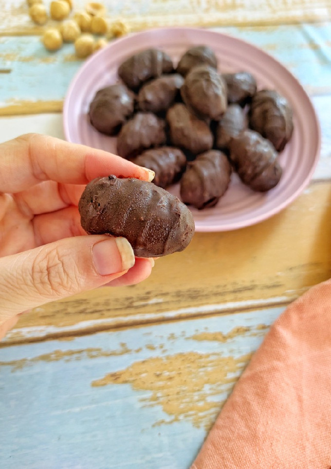Una foto de Choco-bons saludables