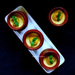 A picture of Baked Mango Yoghurt.