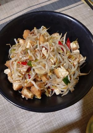 Foto resep Oseng Toge dan Tahu