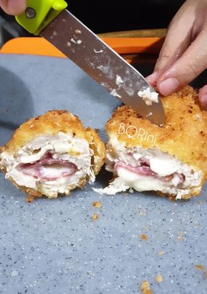 Foto resep Chicken cordon bleu