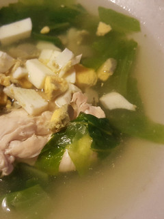 Una foto de Sopa de lechuga