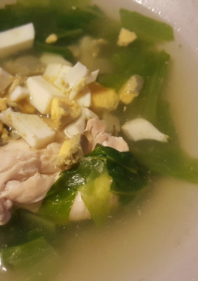 Una foto de Sopa de lechuga