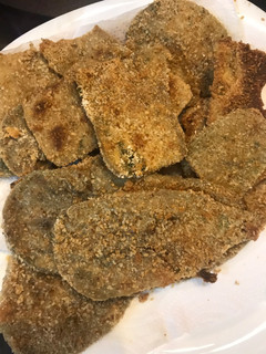 Una foto de Milanesas de berenjena