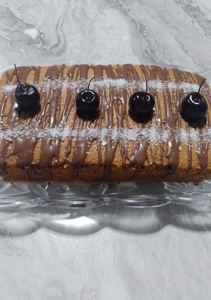 عکسی از دستور کیک نسکافه ای ساده